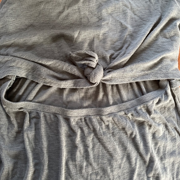 Aerie ribbed tie knot dress - Picture 3 of 4